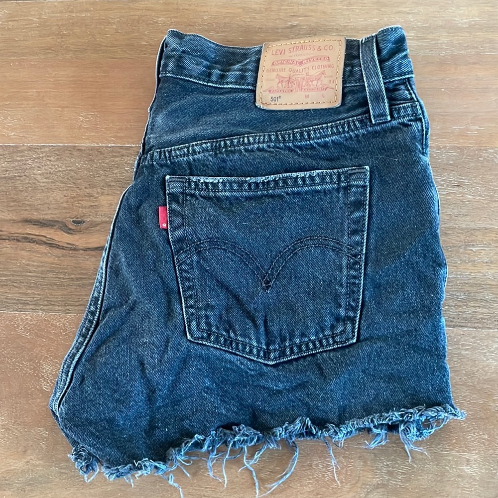 Levi’s 501 shorts - black - 27